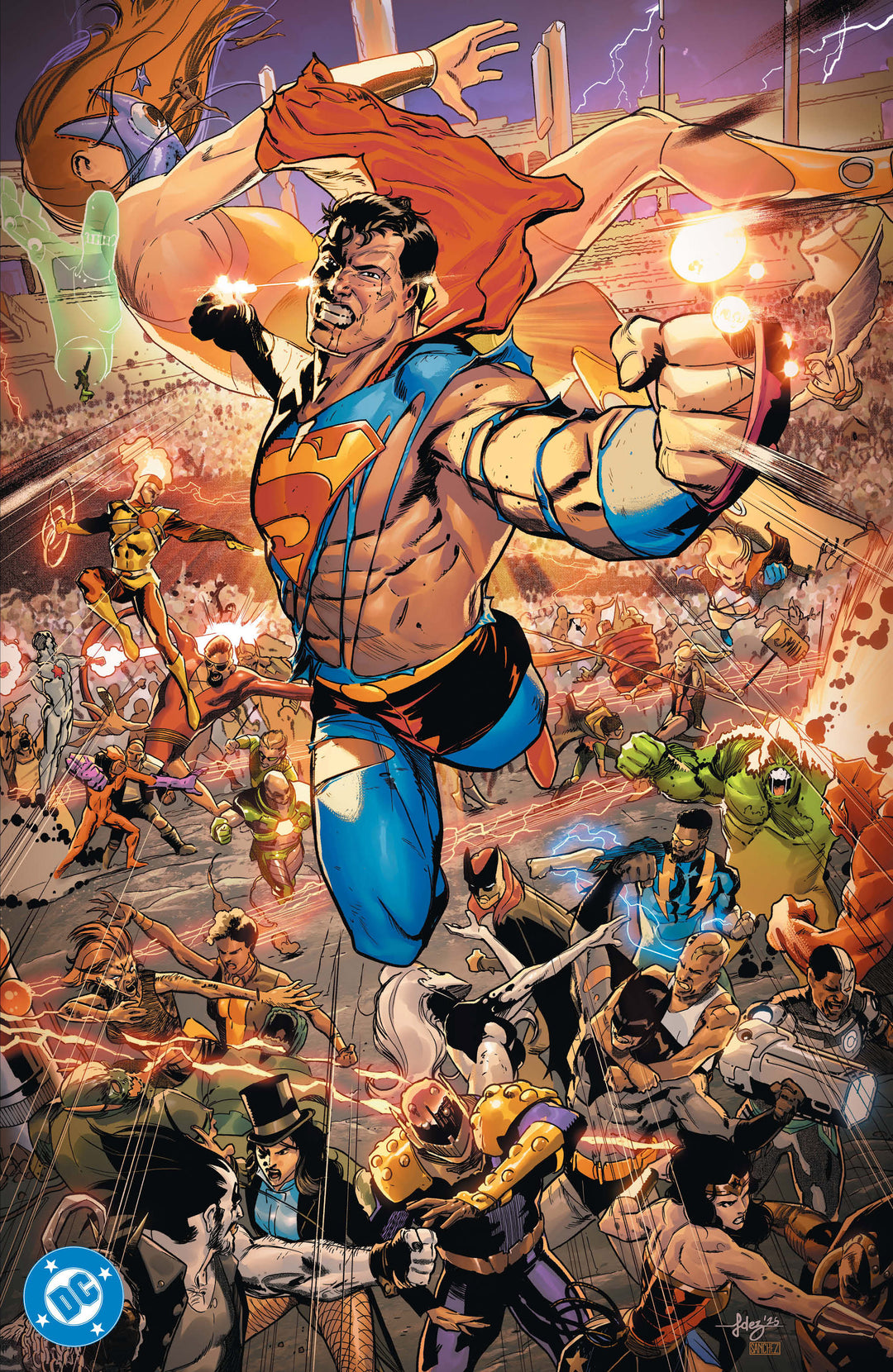 DC K.O. #1 (Of 5) Cover J Javier Fernandez Foil Variant