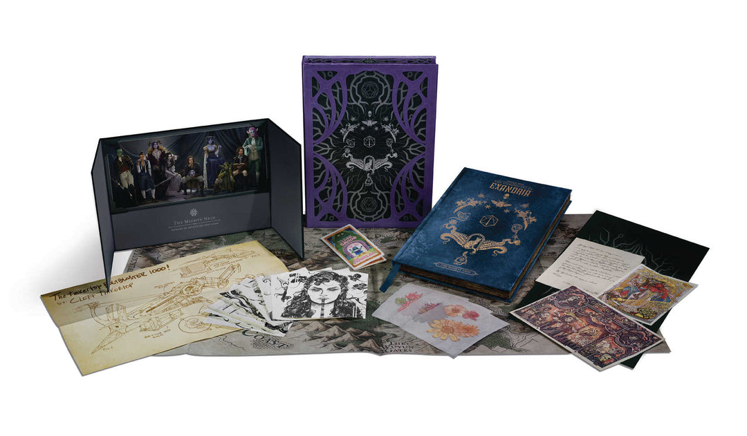 Critical Role Chronicles Of Exandria Hardcover Deluxe Edition Mighty Nein