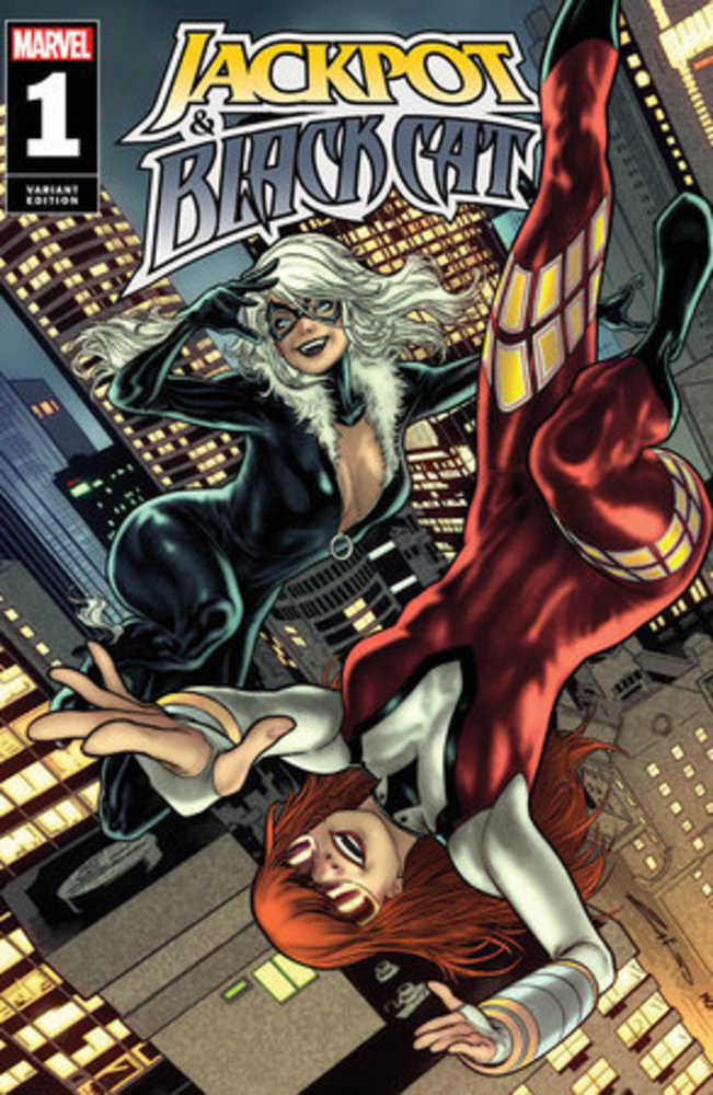 Jackpot And Black Cat #1 Emilio Laiso Foil Variant