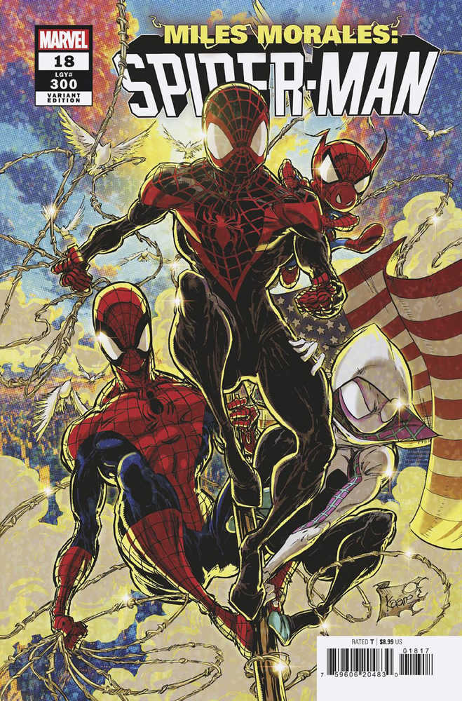 Miles Morales Spider-Man #18 25 Copy Variant Edition Kaare Andrews Variant