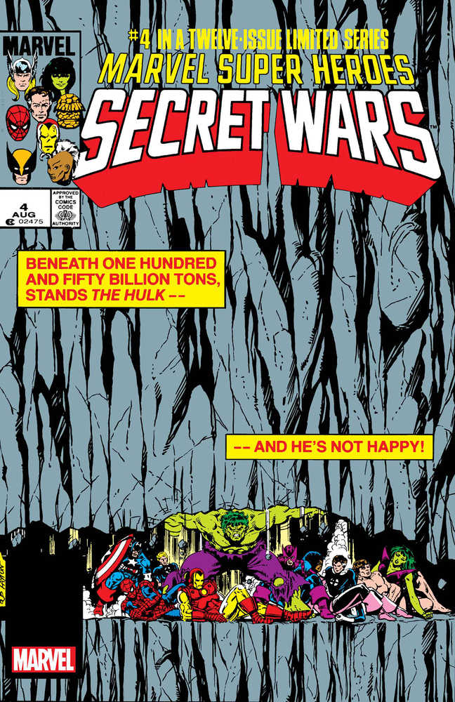 Msh Secret Wars Facsimile Edition Foil Variant #4