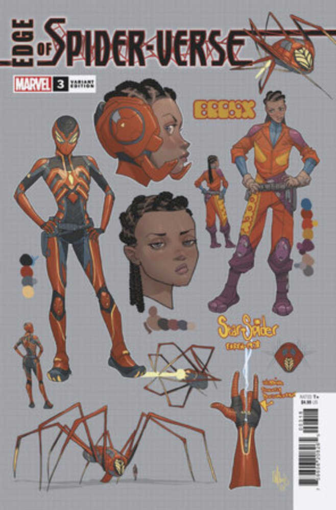 Edge Of Spider-Verse #3 10 Copy Variant Edition Pete Woods Design Variant