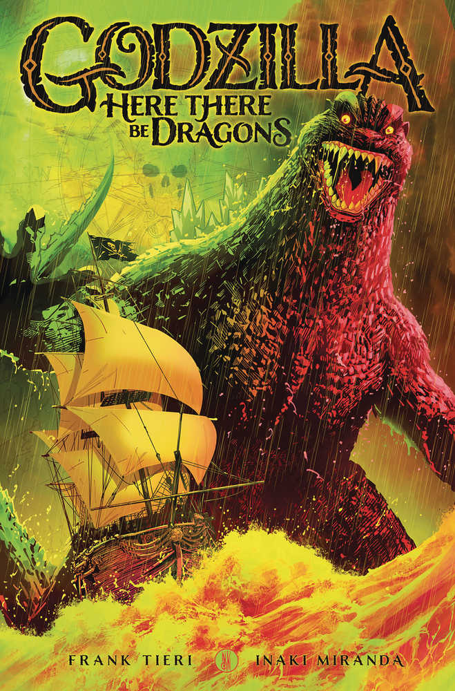 Godzilla Here There Be Dragons Graphic Novel