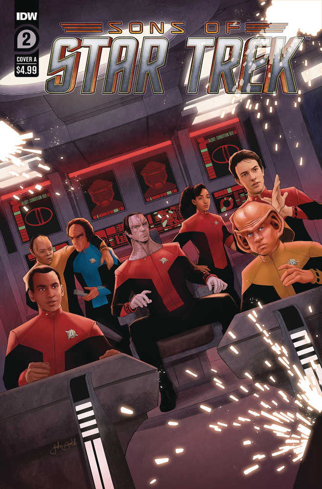 Star Trek Sons Of Star Trek #2 Cover A Bartok