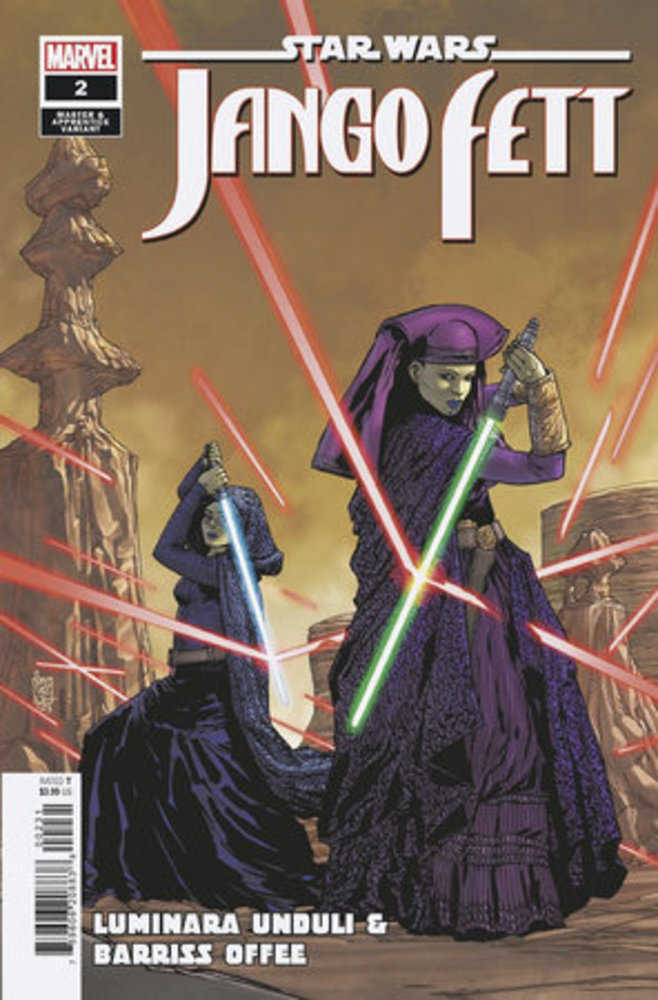 Star Wars Jango Fett #2 Camuncoli Master Apprentice Variant