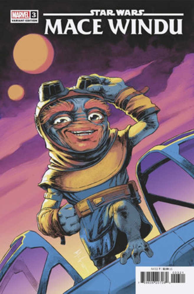 Star Wars Mace Windu #3 Dave Wachter Variant