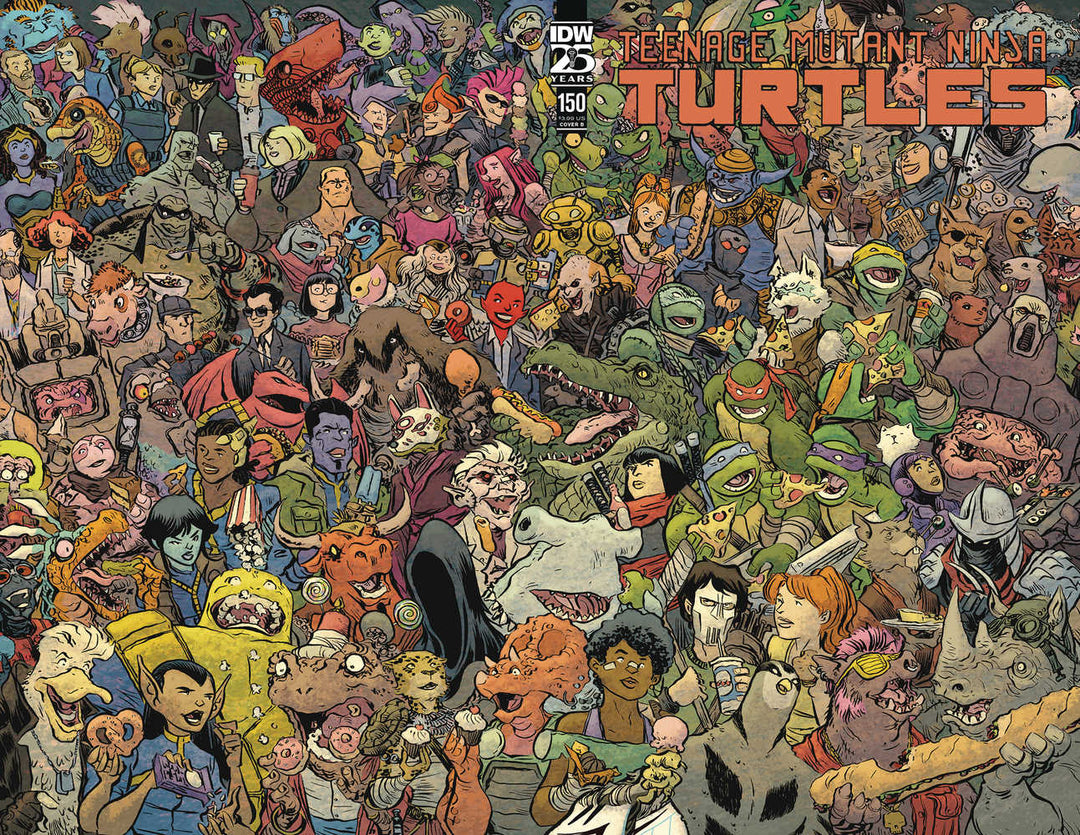 Teenage Mutant Ninja Turtles Ongoing #150 Cover D Lonergan
