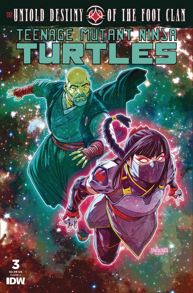 Teenage Mutant Ninja Turtles Untold Destiny Of Foot Clan #3 Cover A Santolouco