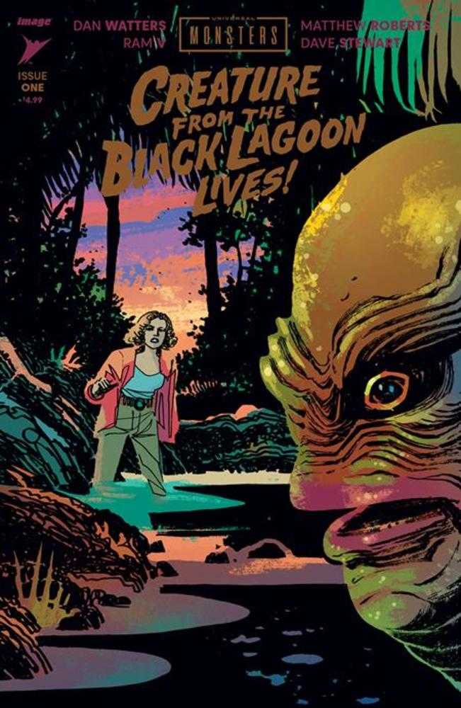 Universal Monsters The Creature From The Black Lagoon Lives #1 (Of 4) Cover C 1 in 10 Dani Variant