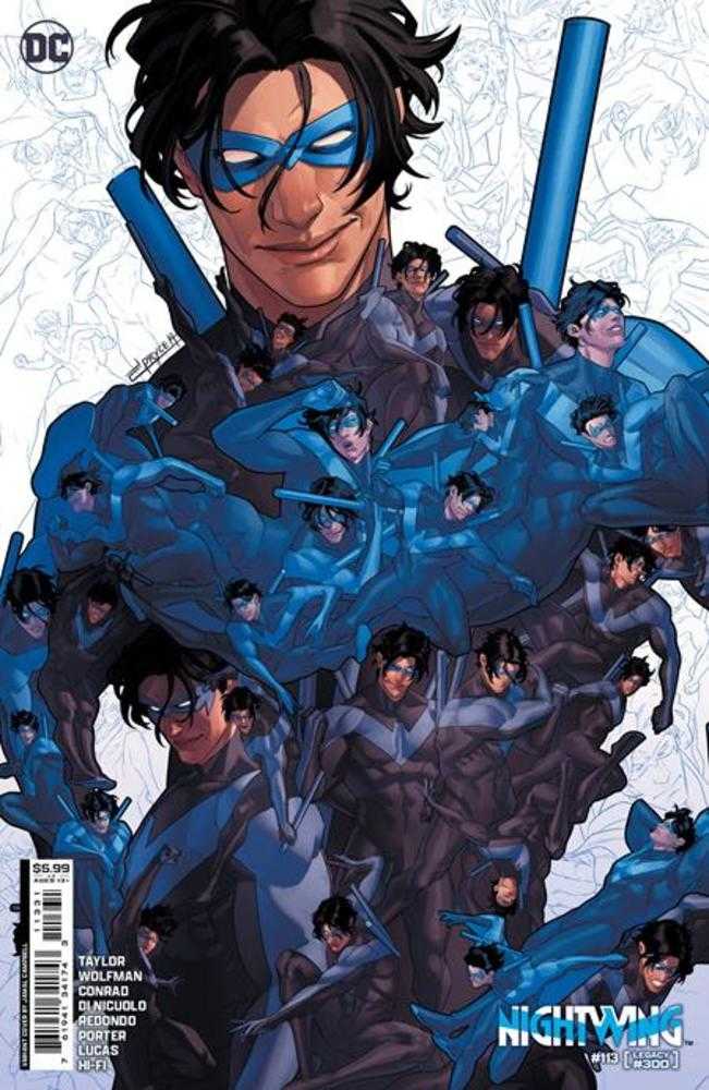 Nightwing #113 Cover C Jamal Campbell Card Stock Variant (#300