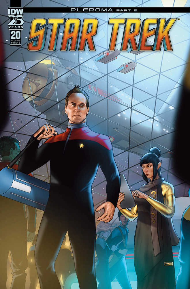 Star Trek #20 Cover B (Clarke)