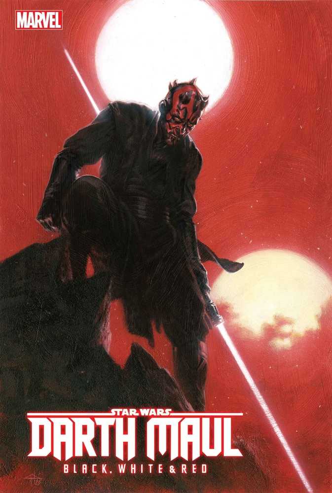 Star Wars Darth Maul Black White Red #2 Gabriele Dell'Otto Variant