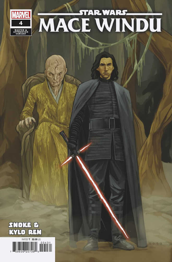 Star Wars Mace Windu #4 Phil Noto Snoke & Kylo Ren Master & Apprentice Variant
