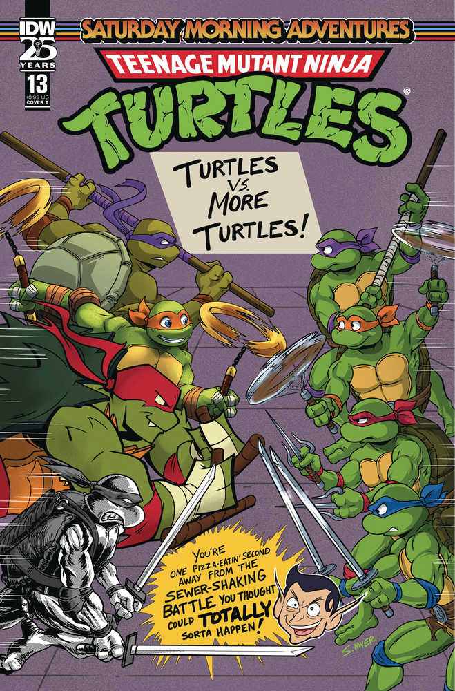Teenage Mutant Ninja Turtles Saturday Morning Adventures #13 Cover A (Myer)