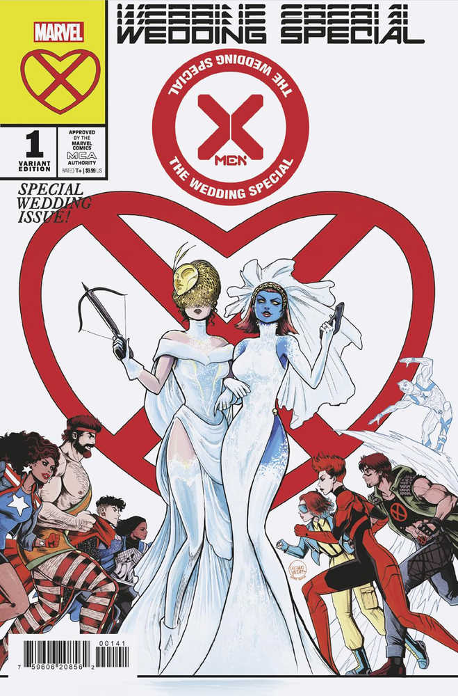 X-Men Wedding Special #1 Luciano Vecchio Variant