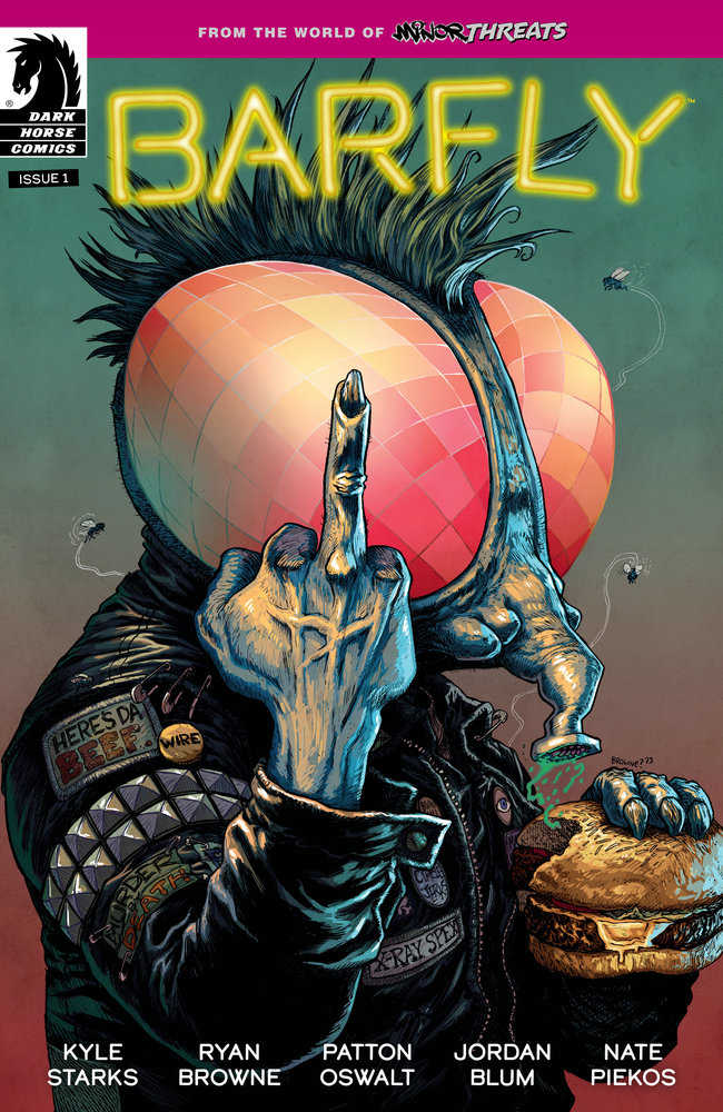 From The World Of Minor Threats Barfly #1 Ryan Browne Variant