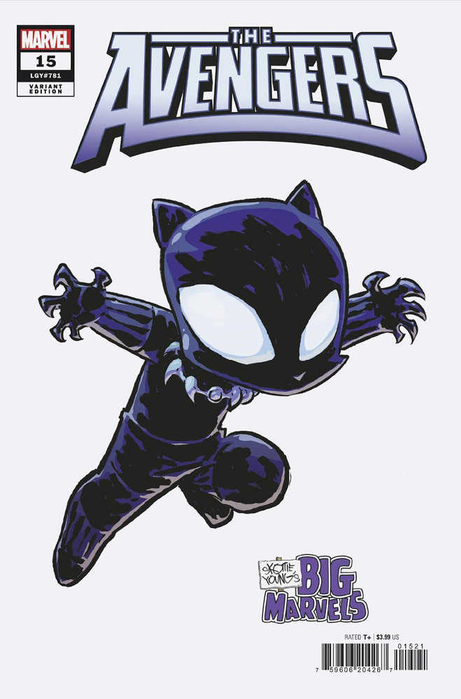 Avengers #15 Skottie Young Big Marvel Variant