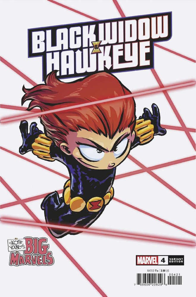 Black Widow And Hawkeye #4 Skottie Young Big Marvel Variant