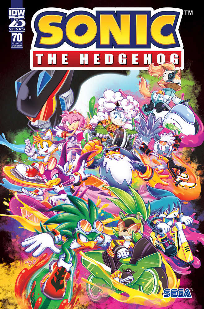 Sonic The Hedgehog #70 Variant B Starling