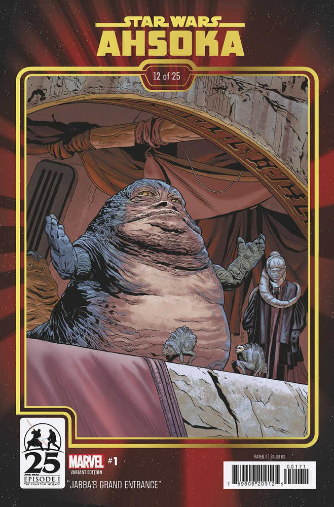 Star Wars Ahsoka #1 Chris Sprouse The Phantom Menace 25th Anniversary Variant