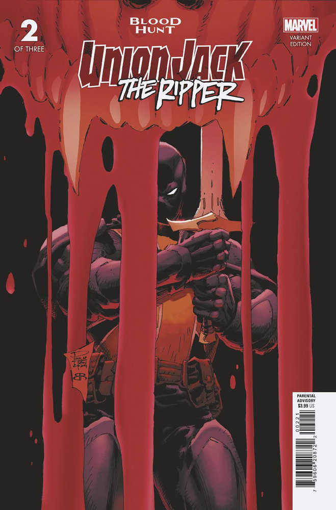 Union Jack The Ripper Blood Hunt #2 (Of 3) Philip Tan Variant