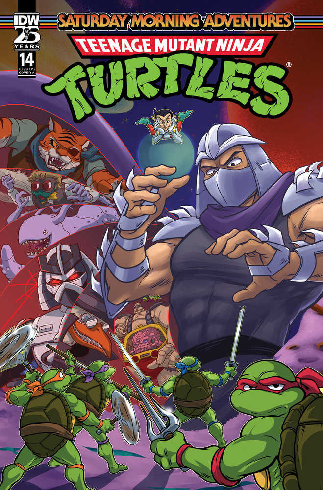 Teenage Mutant Ninja Turtles Saturday Morning Adventure 2023 #14 Cover A Myer