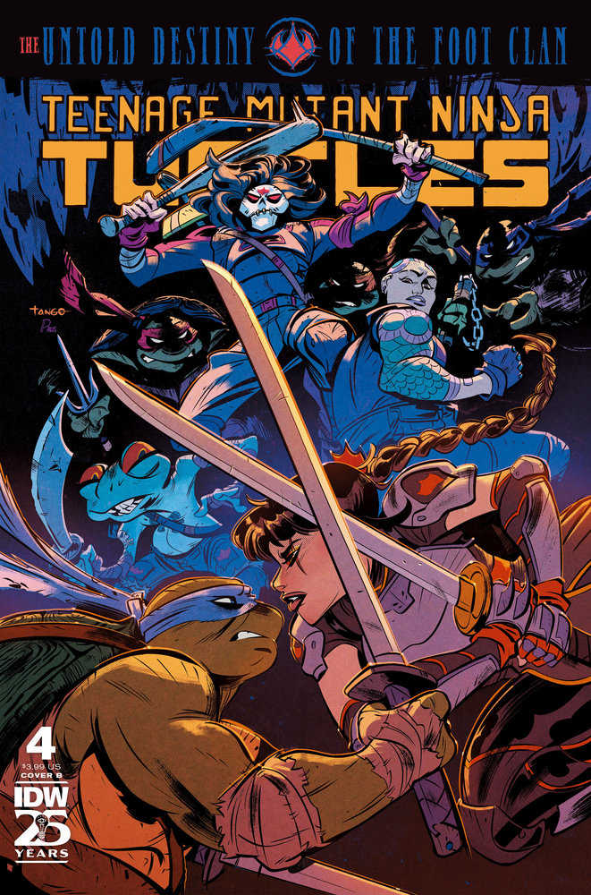 Teenage Mutant Ninja Turtles Untold Destiny Of Foot Clan #4 Cover B Tango