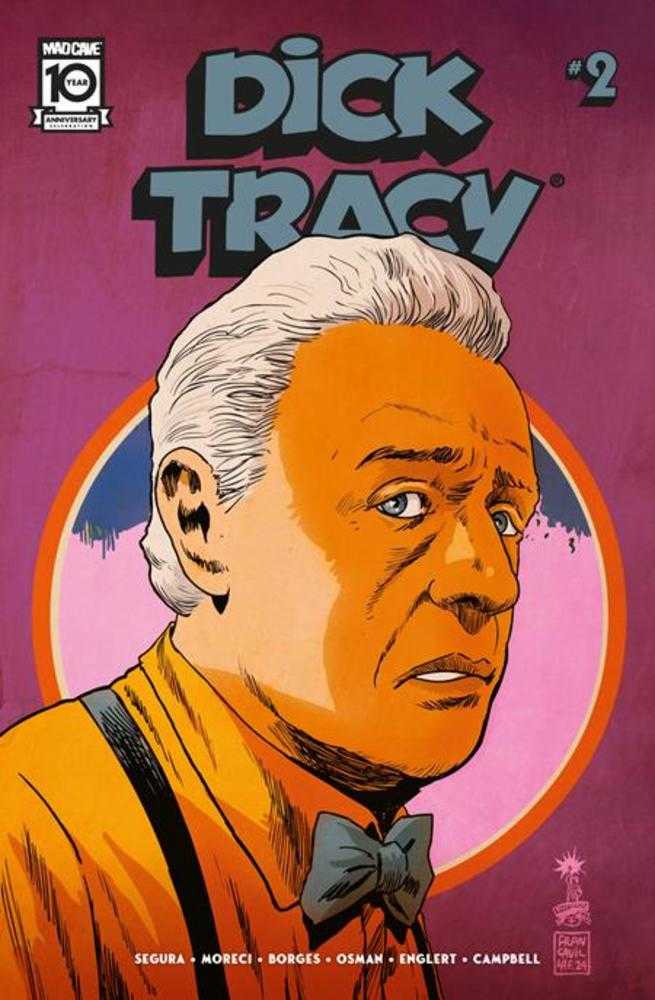 Dick Tracy #2 Cover C 1 in 10 Francesco Francavilla Variant