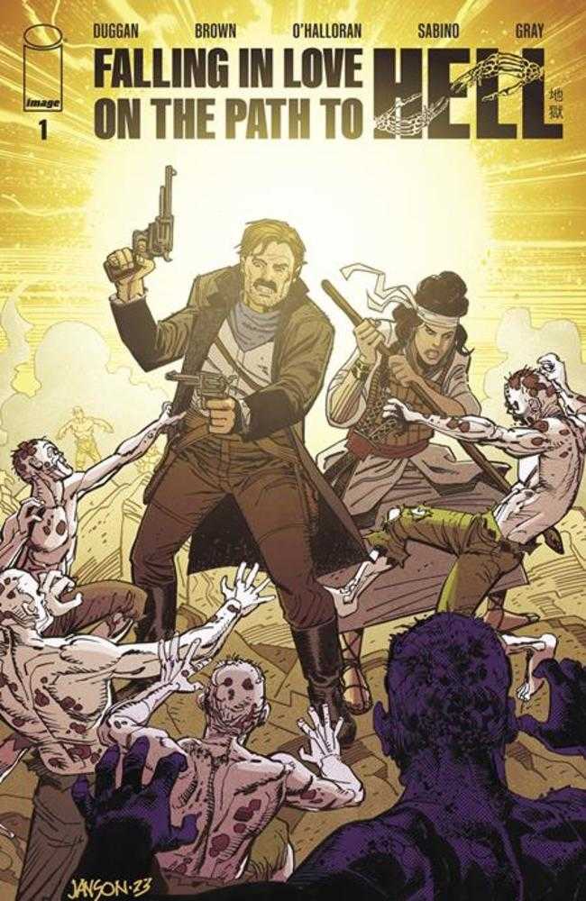 Falling In Love On The Path To Hell #1 Cover C Inc 1:20 Klaus Janson Variant (Mature)