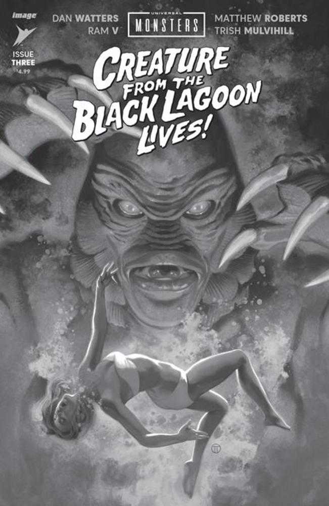 universal monsters creature from the black lagoon Creature from the Black Lagoon Lives #3 25 Copy Variant