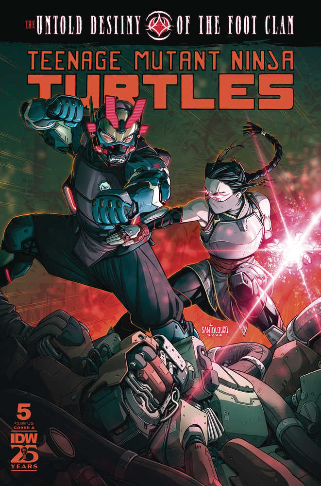 Teenage Mutant Ninja Turtles Untold Destiny Of Foot Clan #5 Cover A Santolouco