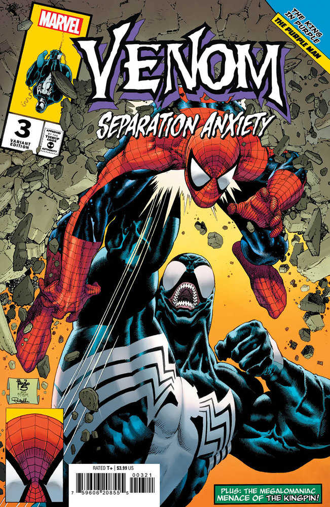 Venom Separation Anxiety #3 Paulo Siqueira Homage Variant