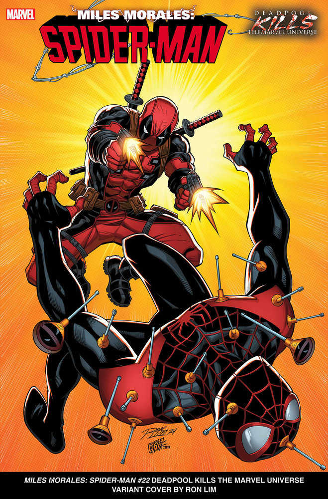 Miles Morales Spider-Man #22 Ron Lim Deadpool Kills The Marvel Universe Variant