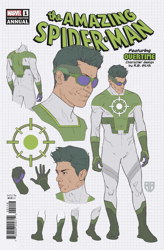 Amazing Spider-Man Annual #1 10 Copy R.B. Silva Design Variant