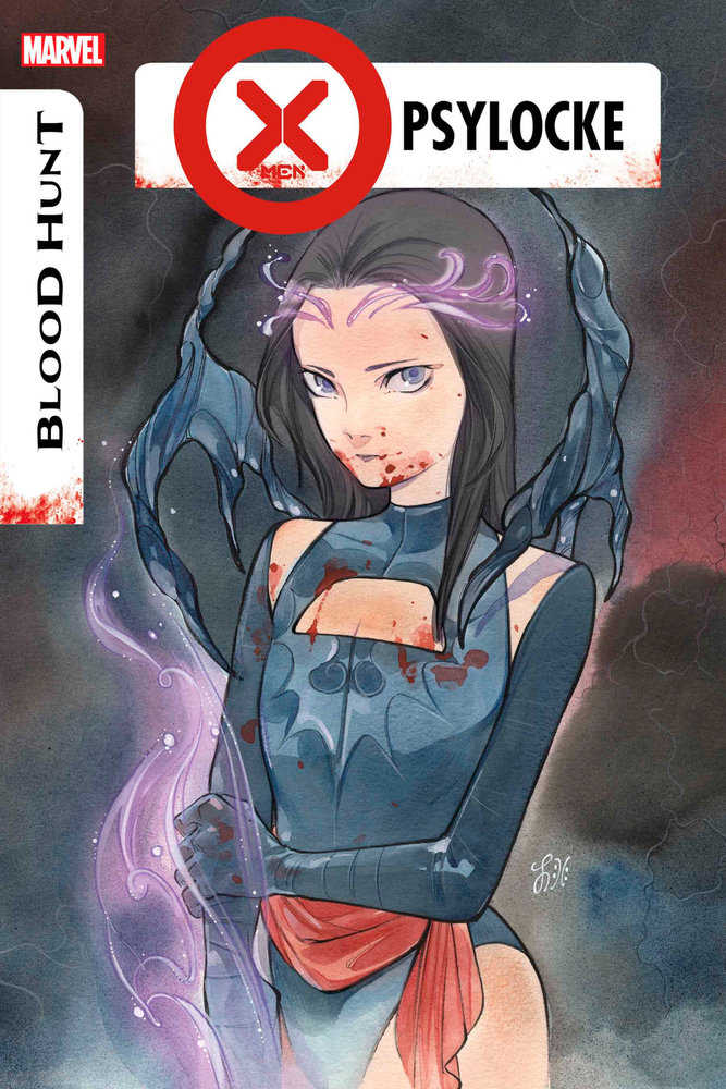 X-Men Blood Hunt Psylocke #1 Peach Momoko Variant