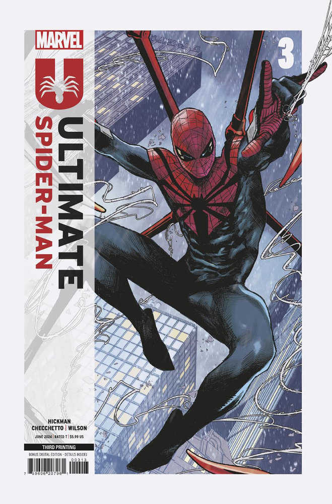 Ultimate Spider-Man #3 3RD Printing Marco Checchetto Variant