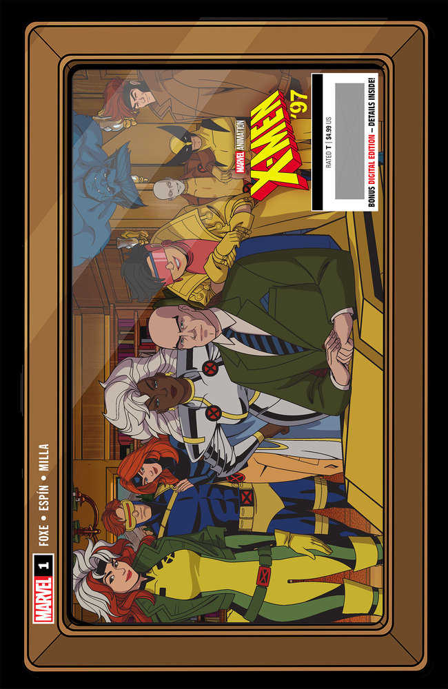 X-Men 97 #1 3RD Printing Marvel Animation Variant