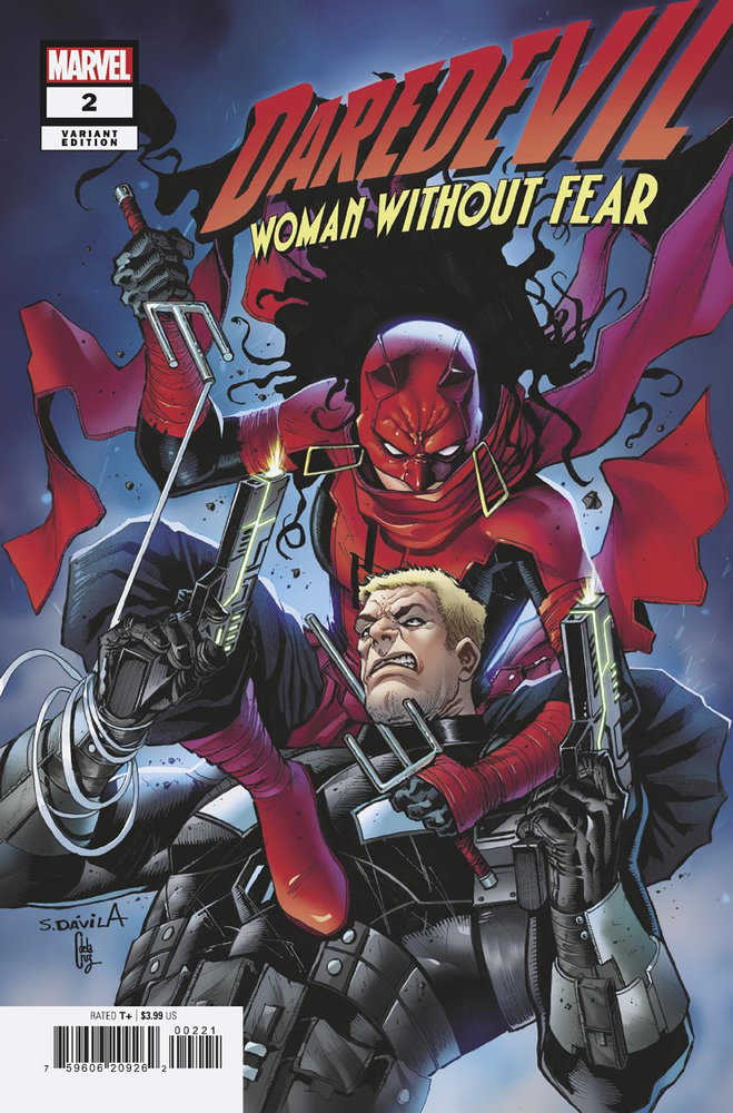 Daredevil Woman Without Fear #2 Sergio Davila Variant