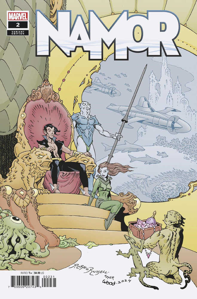 Namor #2 P Craig Russell Variant
