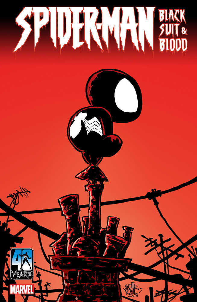Spider-Man Black Suit & Blood #1 Skottie Young Variant