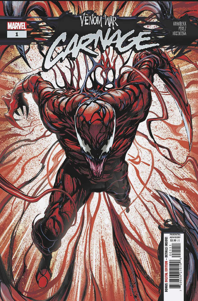 Venom War Carnage #1