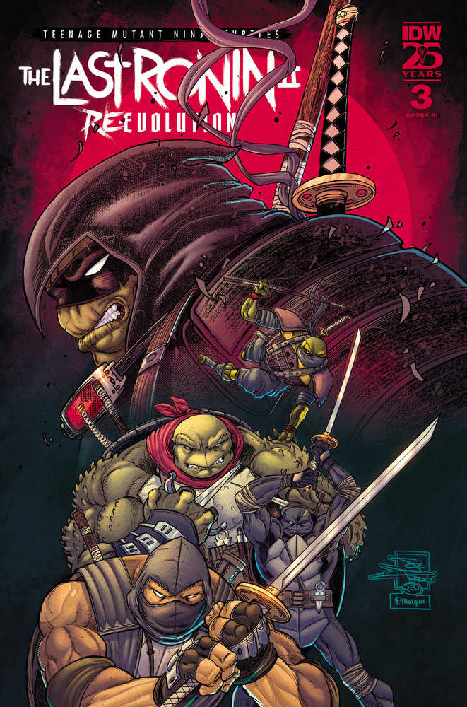 Teenage Mutant Ninja Turtles Last Ronin II Re-Evolution #3 50 Copy Variant (Prado)