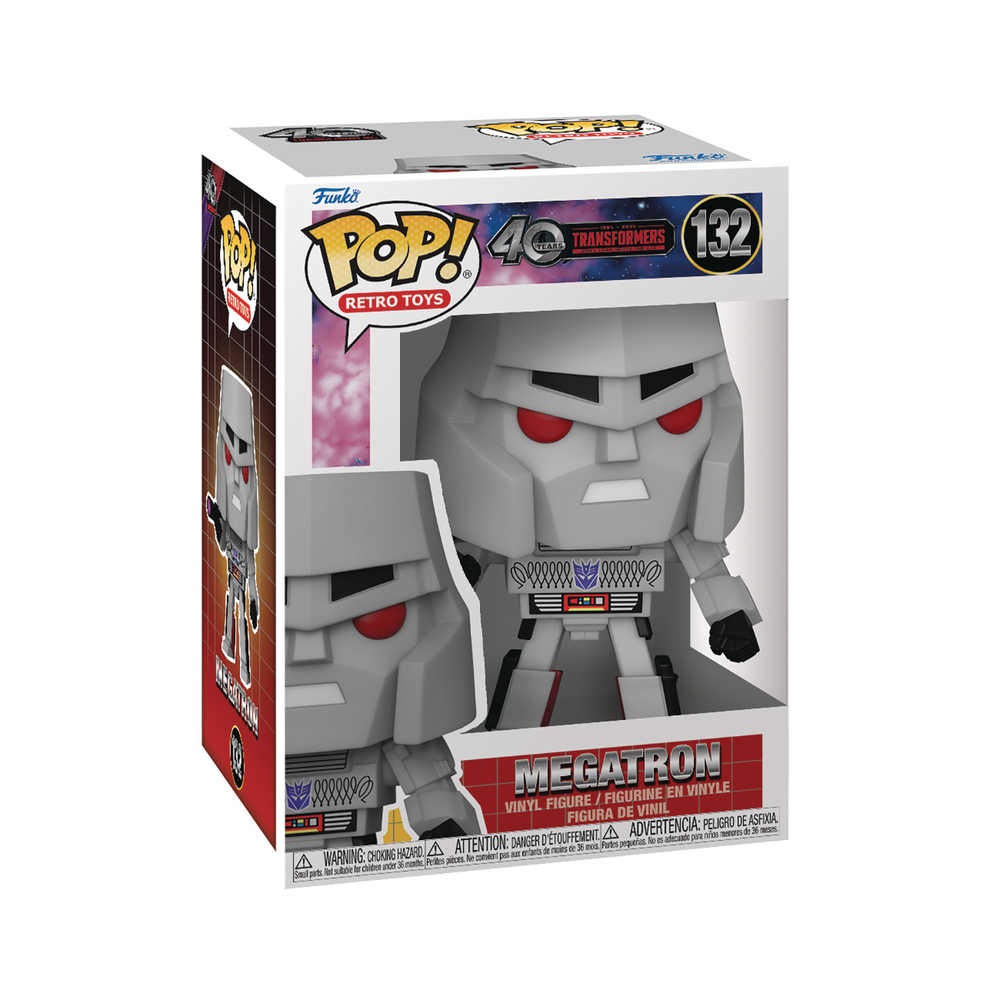 Pop Retro Toys Transformers G1 Megatron Vinyl Figure