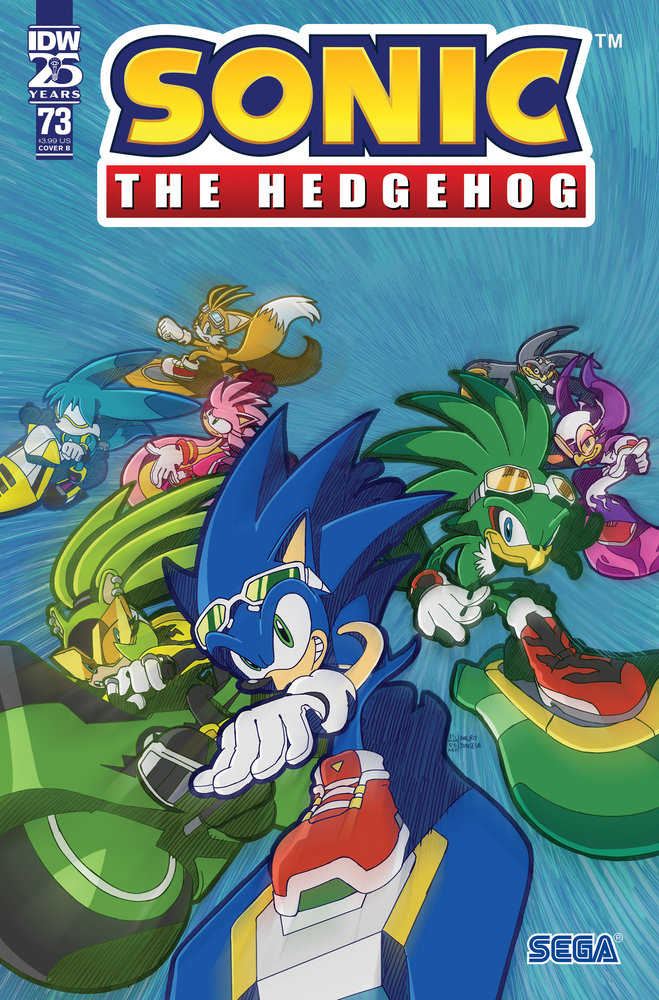 Sonic The Hedgehog #73 Fonseca Variant