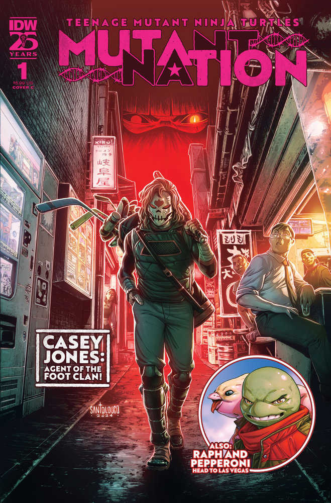 Teenage Mutant Ninja Turtles Mutant Nation #1 Santolouco Variant
