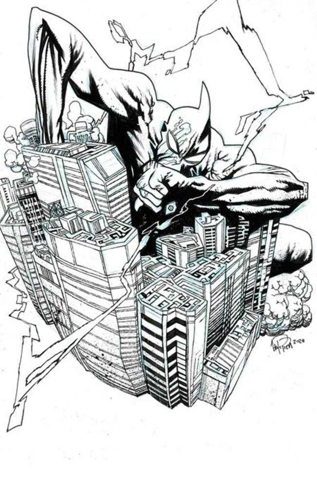 Ultramega By James Harren #5 (Of 8) Cover D 1 in 25 James Harren Black & White Variant (Mature)