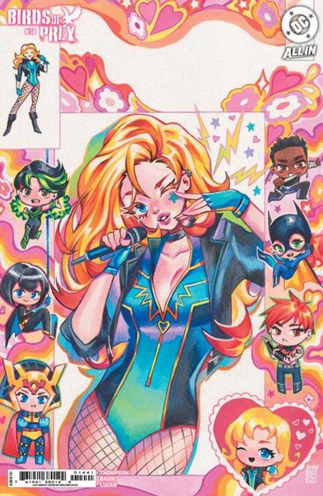 Birds Of Prey #14 Cover F 1 in 25 Rian Gonzales Card Stock Variant
