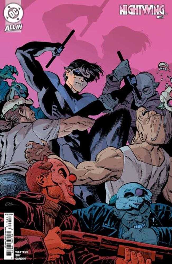 Nightwing #119 Cover F 1 in 25 Ethan Young Card Stock Variant