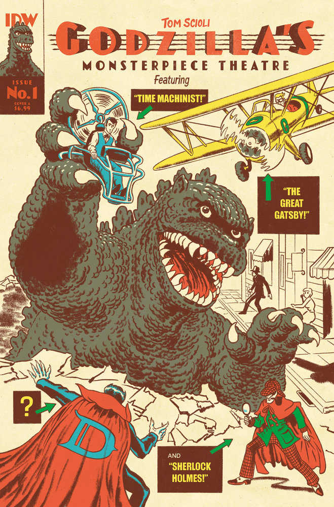 Godzilla Monsterpiece Theatre #1 Cover A (Scioli)