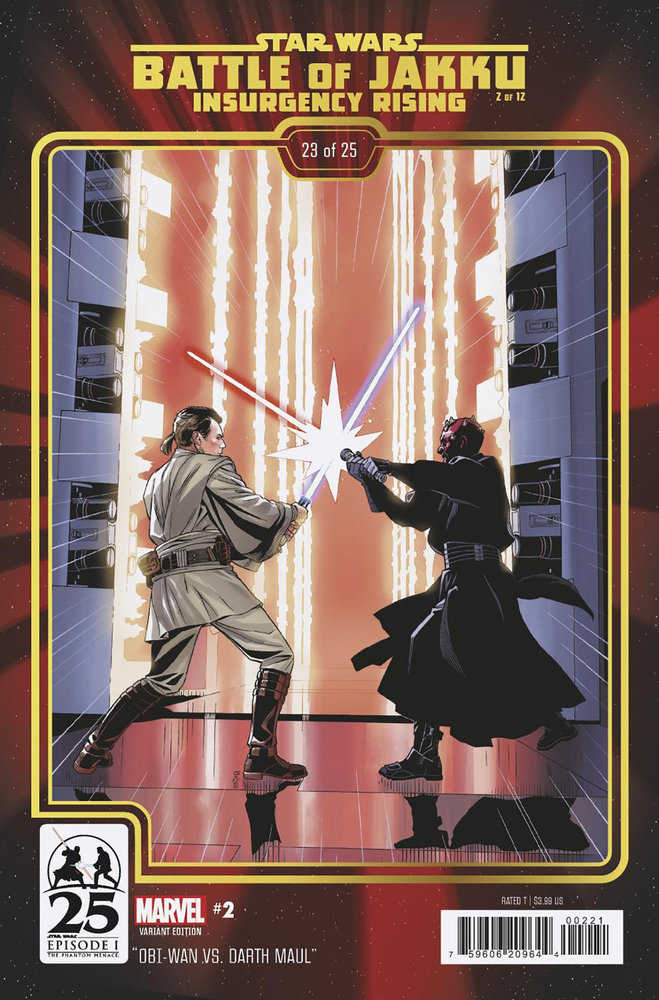 Star Wars Battle Of Jakku Insurgency Rising #2 Chris Sprouse The Phantom Menace 25th Anniversary Variant